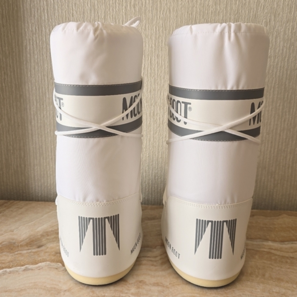 Moon Boot Icon White Snow Boots Moon Boots White Snow Boot Moon Boot White - Picture 8 of 16